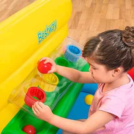 Pelotero  Inflable Didáctico Con 15 Pelotas Bestway Varios