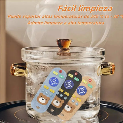 Control Remoto Silicona Osito Juguete Bebe