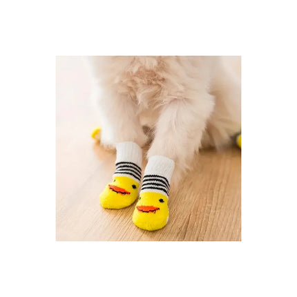 Medias Anti Deslizantes Perros Gatos - Talle L V