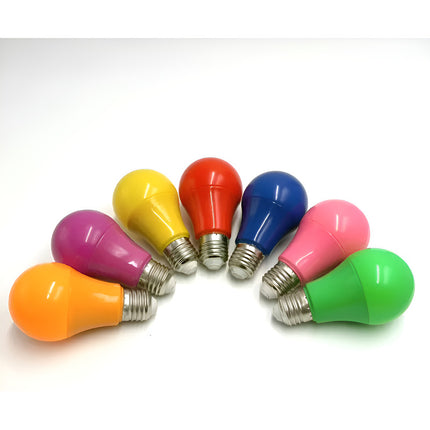 Bombita Lamparita E27 Luces De  Colores De Colores