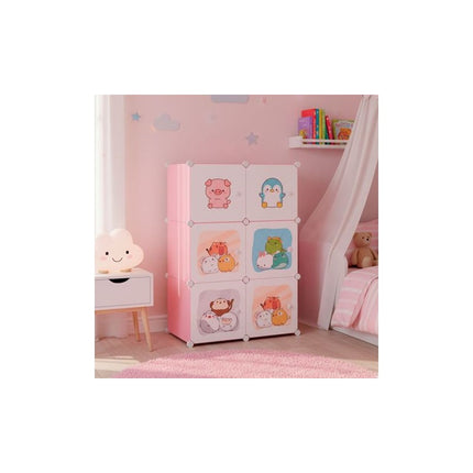 Armario Infantil Armable Con Puertas 28796 V