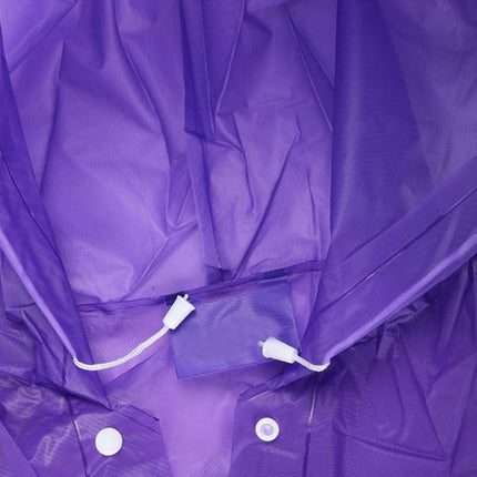 Capa Pilot De Lluvia Unisex Violeta Violeta