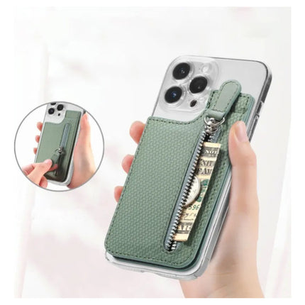Billetera Tarjetero Autoadhesiva Para Celular 7x12cm Varios Liso