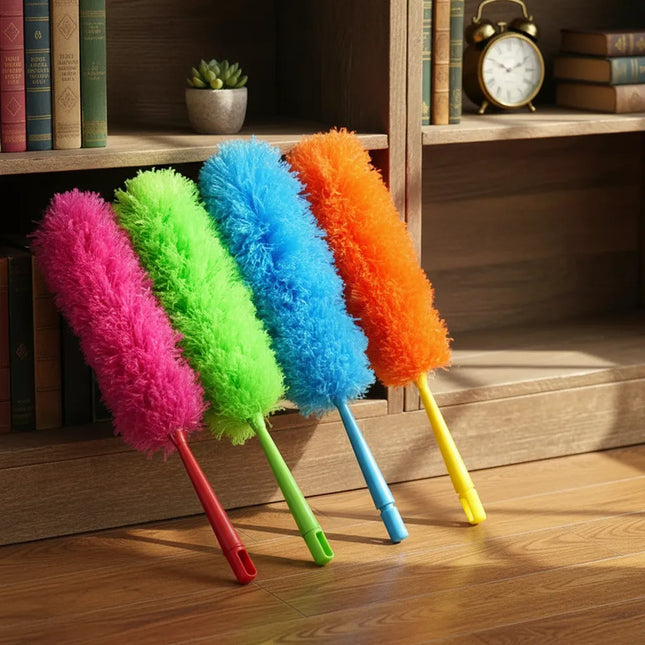 Plumero  Colores 58 Cm Mango Plastico Varios