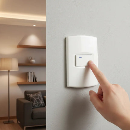 Plaqueta Sica Armada 1 Llave Unipolar Color Blanco 220 A