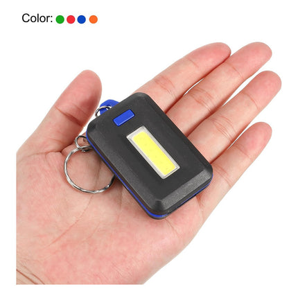 Llavero Con Linterna Led De Alta Densidad, Alta Iluminación Negro Negro
