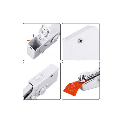 Maquina De Coser Mini Compacta Portatil Manual A Pilas  Varios