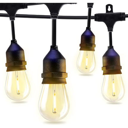Guirnalda Led Vintage Interior Y Exterior 7mts Pase E27 Gran Cálida Cálida