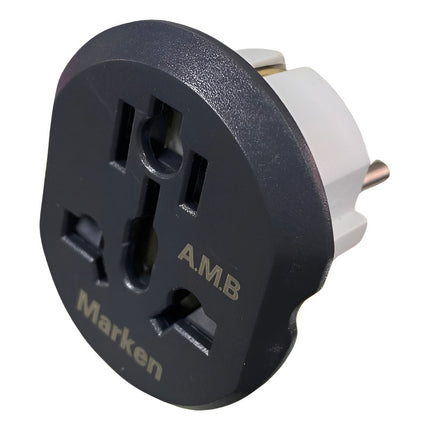 Adaptador 3 Chato A Schucko A Universal- L2845 16a