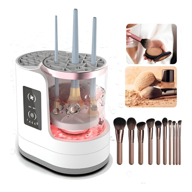 Limpiador Electrico Para Brochas De Maquillaje Pro V