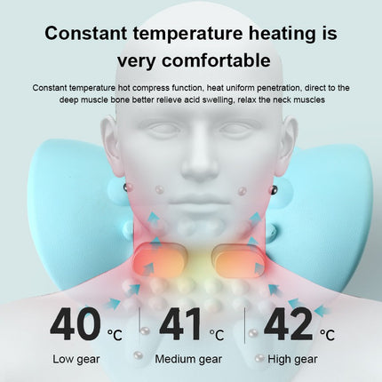 Masajeador De Cuello Con Calor, Masaje Cervical 6 Velo C