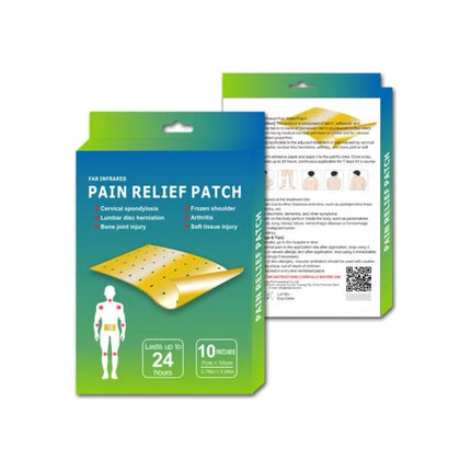 Parche Grande Para Aliviar El Dolor Articular X10 Beige
