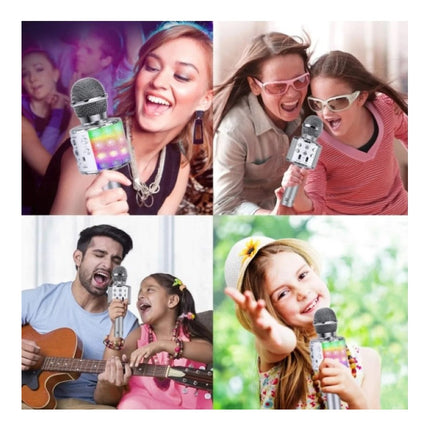 Microfono Karaoke C/ Parlante, Bt, Inalámbrico V