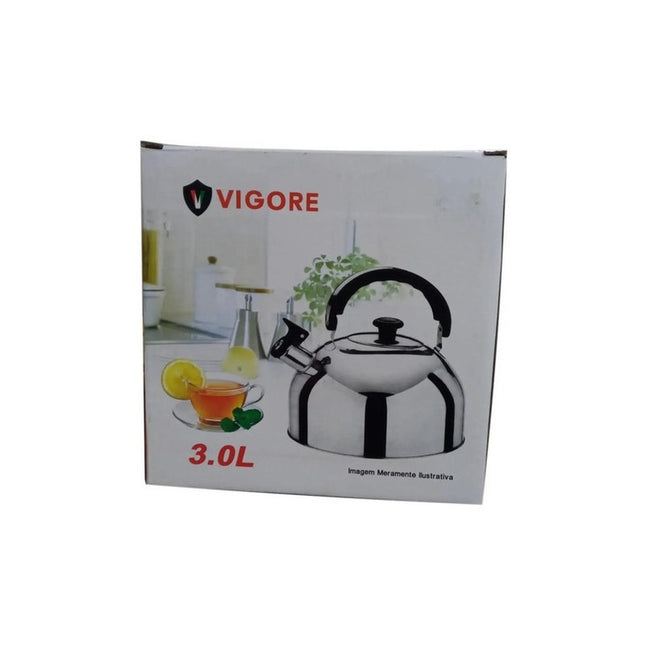 Caldera Acero Inox Vigore 3 Litros  N/a