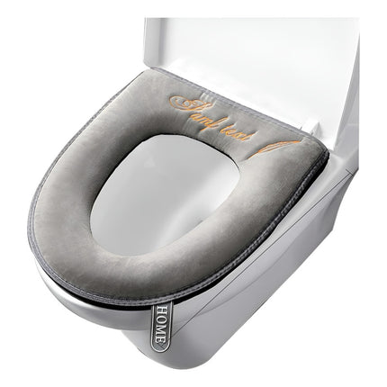 Funda Para Tapa De Inodoro Gris (jthog1023gri) Gris