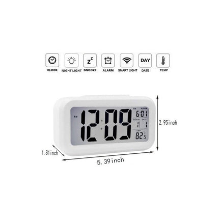 Reloj Despertador Digital  Con Pantalla Lcd N/a