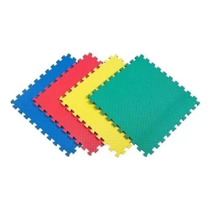 Alfombra Piso Encastrable Goma Eva 60x60 Cm Pack X4 Varios