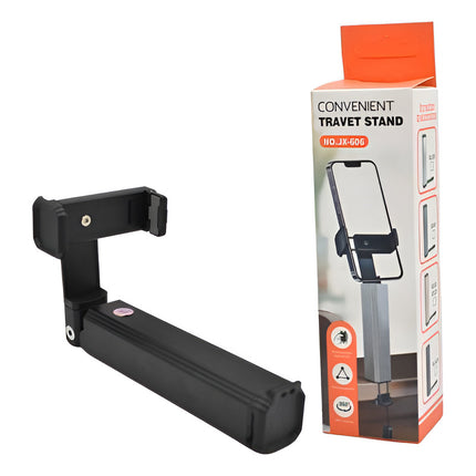 Soporte Para Celular 360o   Extensible Plegable Negro