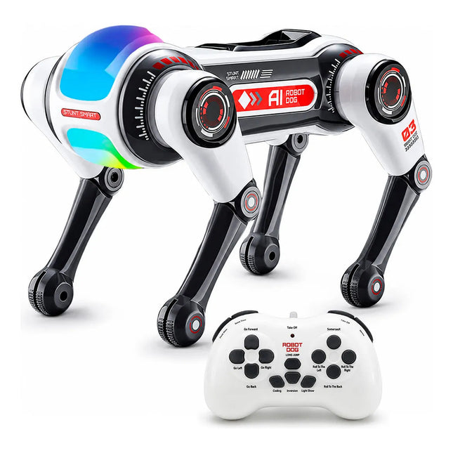 Perro Robot Inteligente A Control Remoto Con Luces Y Sonido Perro