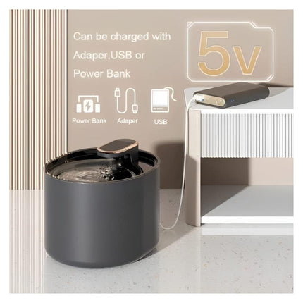 Dispensador Fuente De Agua  Automático Mascota Perro Gato V