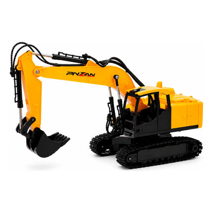 Excavadora A Control Con Luz Y Movimientos Amarillo