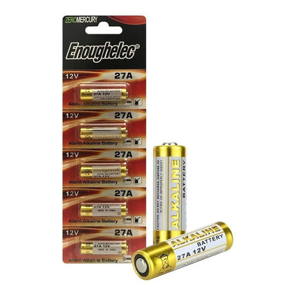 Pila Bateria  27a A27 12v Pack X5 Pilas