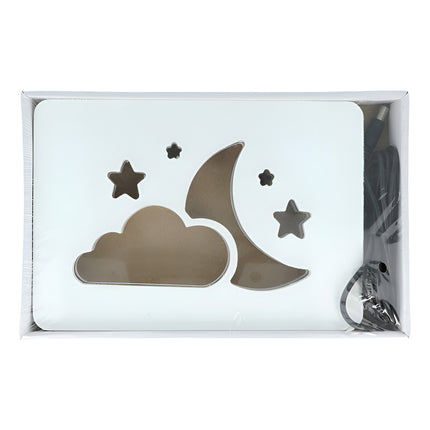 Veladora Led Luna De Madera 14 X 20 Cm Z