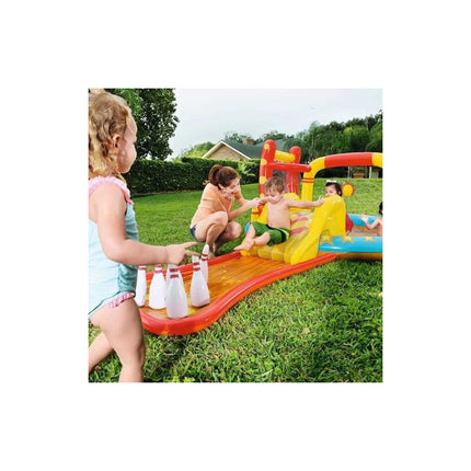 Piscina Interactiva Inflable Sports Bestway 53068 De 314 L Colorido