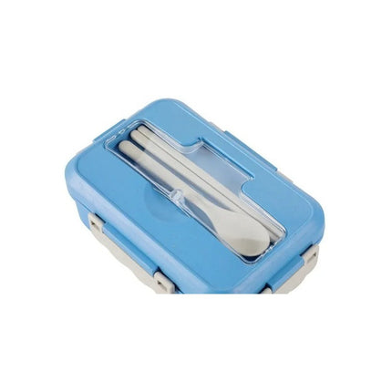 Lunchera Vianda Para Microondas Con Cubierto Varios