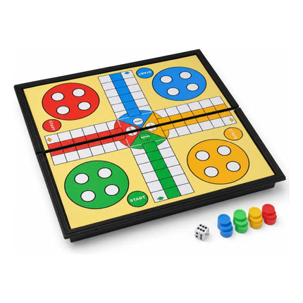Juego De Mesa Ludo Magnético Plegable 18x18cm Ty372832a