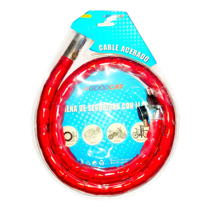 Candado Para Moto 1.2 Metros Grueso