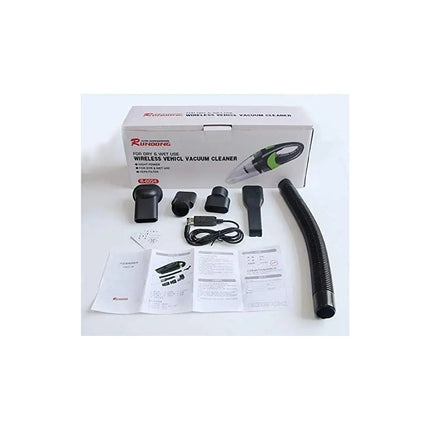 Aspiradora Auto Inalambrica Carga Usb 120 W Maxima Calidad Negro