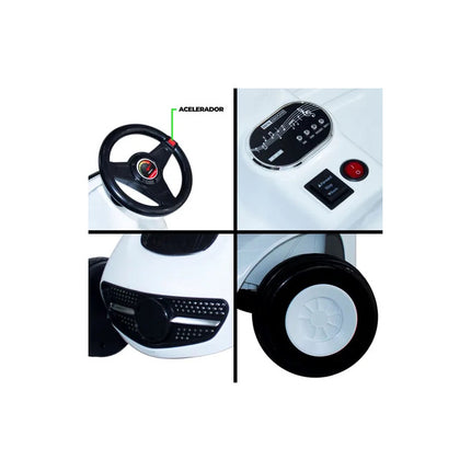 Auto A Batería Kart Música Luces Sonido Niño Niña V