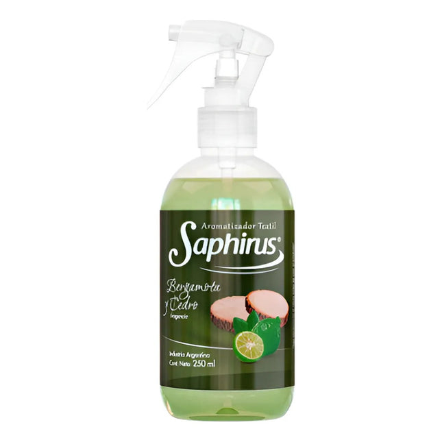 Textil Saphirus Bergamota Y Cedro 250ml