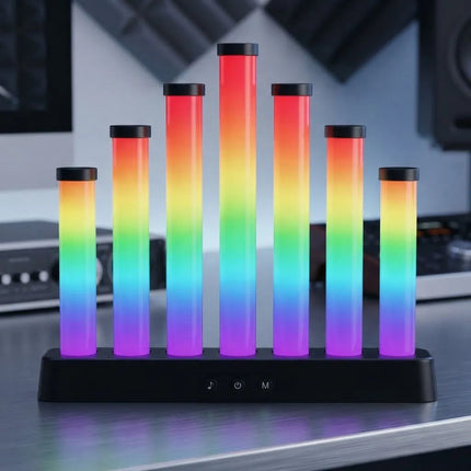 Luces Led Rgb Audiorítmicas Para Escritorio Gamer Lb-2415 Rgb