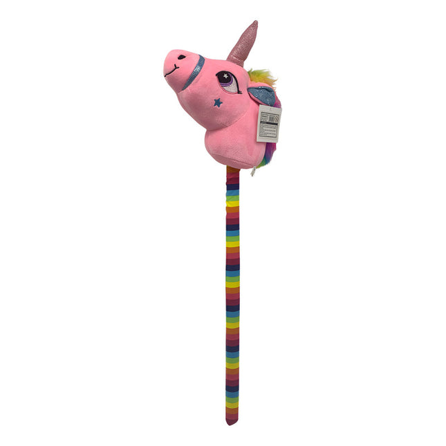 Caballito Cabeza Con Palo Para Montar Unicornio Juguete V