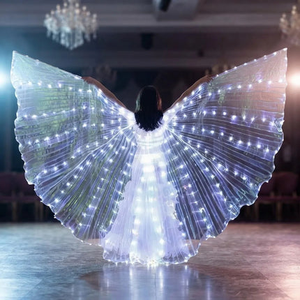Alas Led Luminosas 145 Cm Para Fiestas Y Disfraces Fria