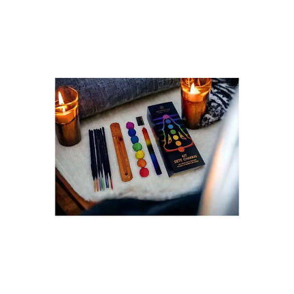 Pack Kit 7 Chakras Aromanza Premiun Espacio Sensorial Varios