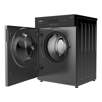 Lavasecarropas Inverter Enxuta Lsenx710570 Inox 10.5 Y 7 Kg Negro