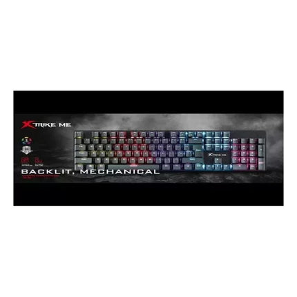 Teclado Gamer Xtrike Me Gk-915 Negro Español