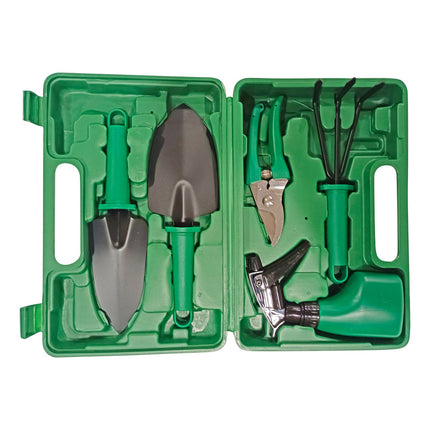 Herramientas De Jardín Juego De X5 Piezas En Valija