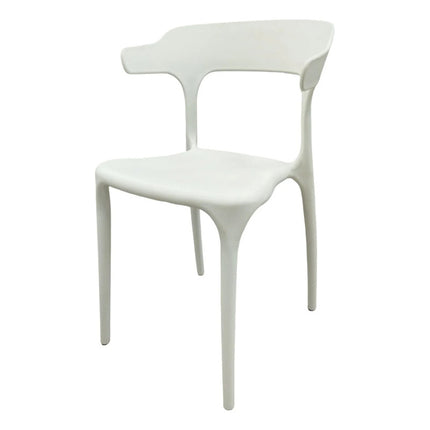 Silla Smile De Plástico Con Brazos