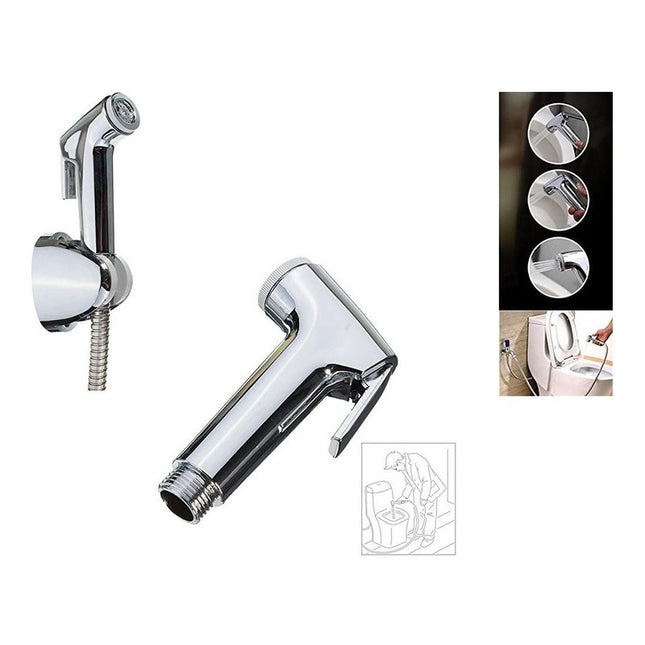 Ducha Higiénica Tipo Pistola Portátil Con Extensible P/bidet