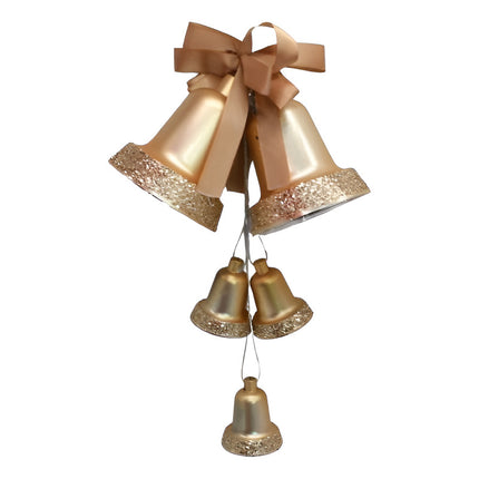 Adorno Colgante Navideño Campanas 30x16cm Ccm00735 V