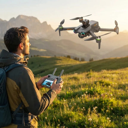 Drone Con Control Remoto Y Pantalla 896-1 V