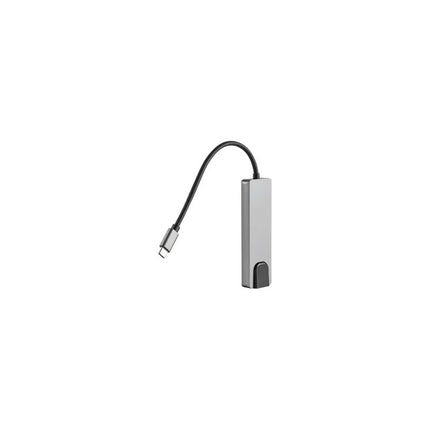 Hub Tipo C Y Puerto Ethernet 5 En 1 - 100 W Gris