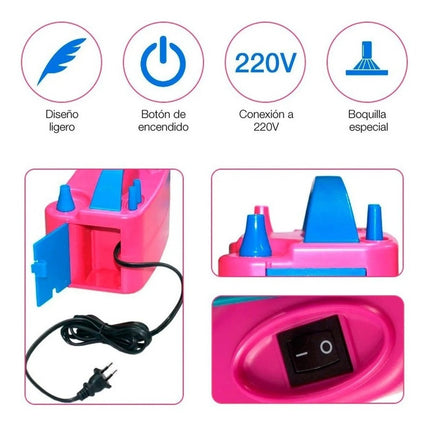Inflador De Globos Electrico