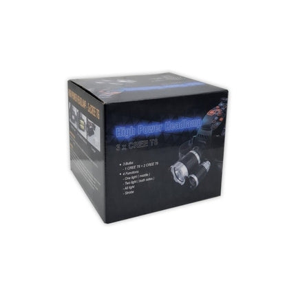 Linterna Minero 3 Led Recargable Caza/pesca Oferta