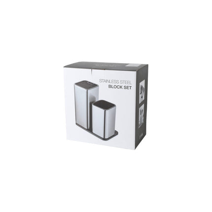 Soporte Para Utensilios De Cocina 2 Divisiones Gris
