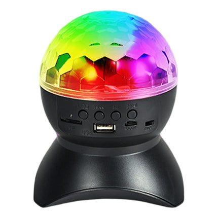Luces Giratorias  Led Efecto Bola De Espejos Fiesta Parlante